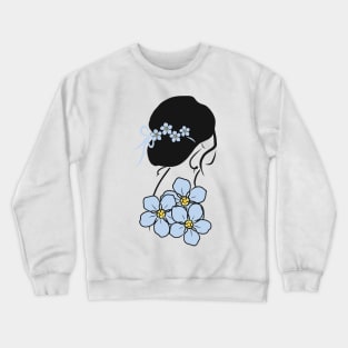 Forget-Me-Nots Crewneck Sweatshirt